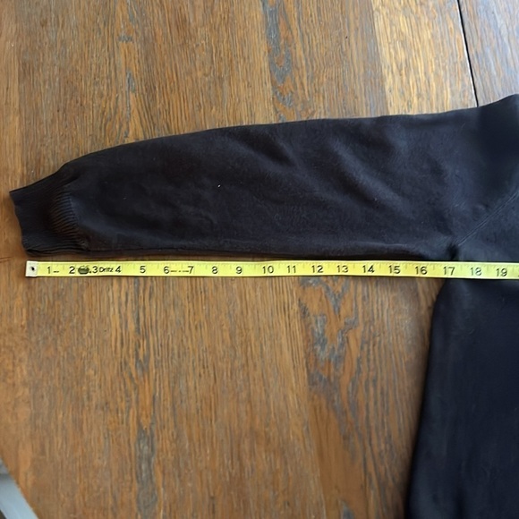 MERONA Cashmere Blend Quarter Zip Sweater Dark Brown Long Sleeves Size Small - Picture 8 of 12